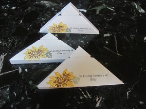 custom envelope Triangle