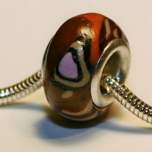 Buckeye Butterfly Jewelry Bead