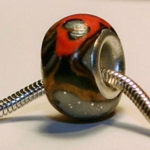 Gulf Fritillary Butterfly Jewelry Bead