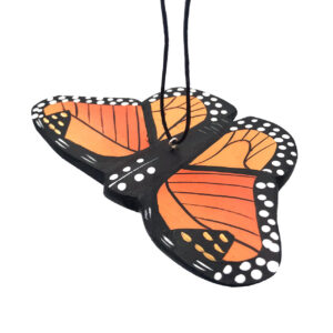 Monarch Butterfly Balsa Ornament | Handmade (BAL-MON)