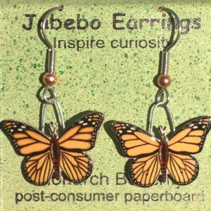 Monarch Butterfly Earrings - Jabebo 425Z
